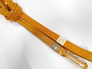 未使用品　正絹　手組帯締め